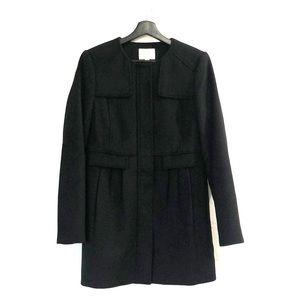 LOFT Black Top Coat Size S